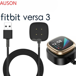 Fitbit Versa 3 充電線 Sense USB 充電器 Versa3 智慧手環 專用 數據線