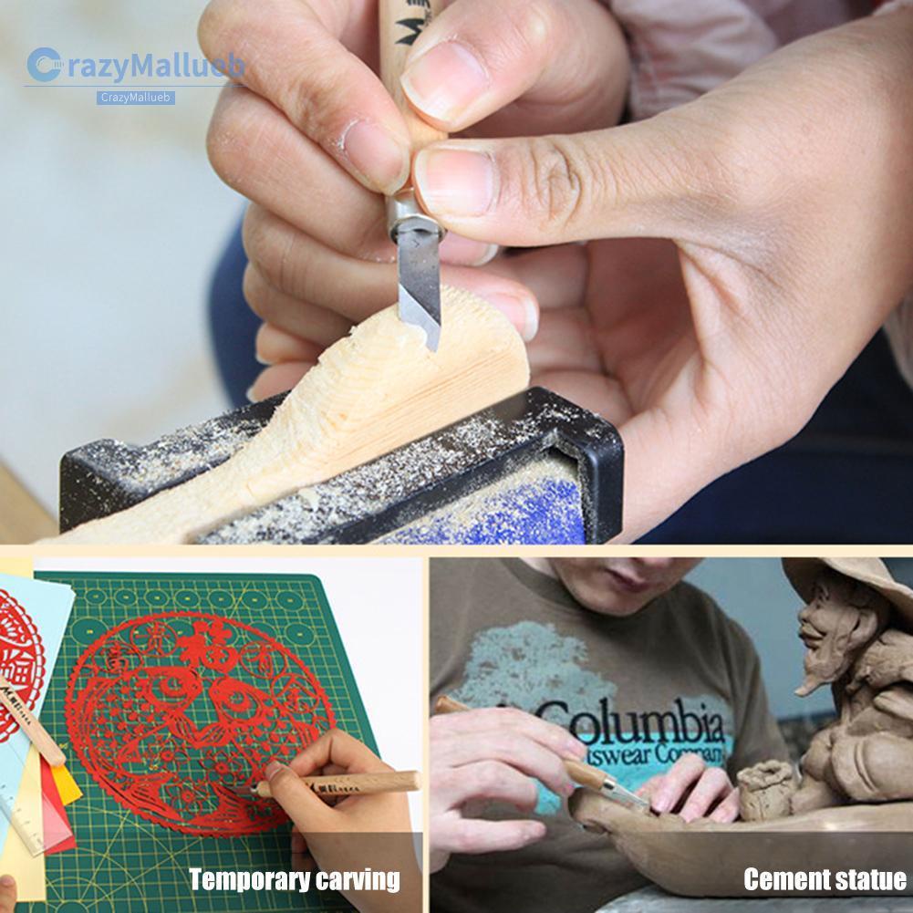 6 件裝木雕鑿子刀,適用於基本木材切割木工鑿工具 AU