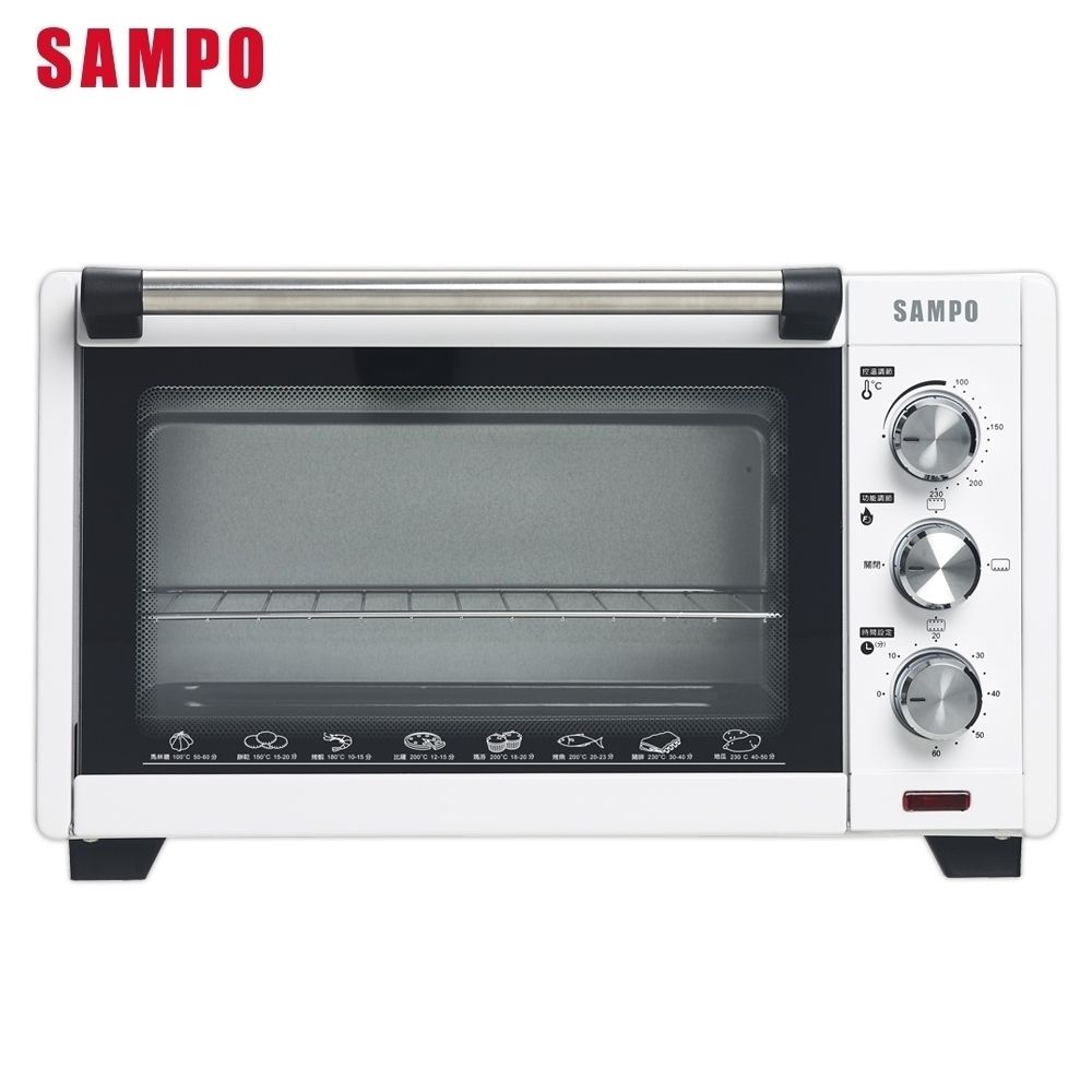 (全新)2022 SAMPO 聲寶20L電烤箱 KZ-XD20.原廠保固到113/4/15