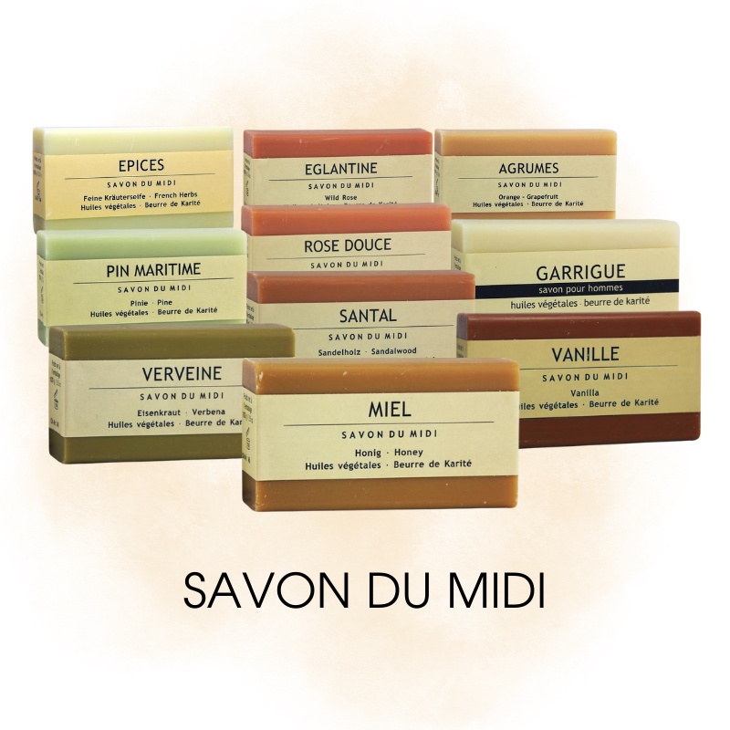 現貨🐾法國 Savon du Midi 乳木果油手工香皂 100g 香皂 花香 果香 香氛香皂 溫和 清潔