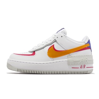 Nike Wmns AF1 Shadow Air Force 1 白 桃紅 黃 解構 女鞋 ACS DZ1847-100