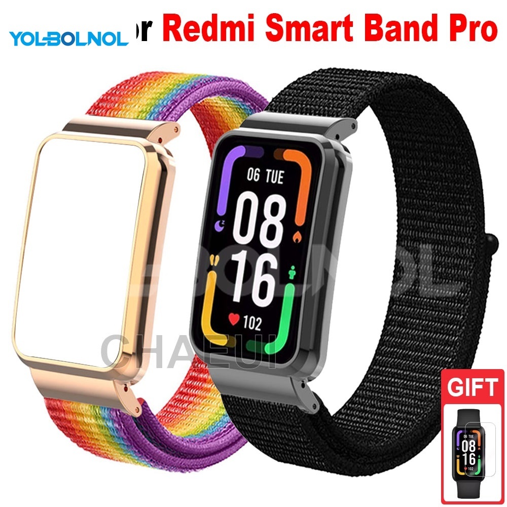 Redmi 手環 Pro 錶帶 紅米手環Pro 尼龍錶帶 Redmi Smart Band Pro 魔術貼錶帶 替換腕帶