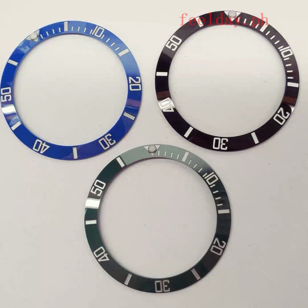 代用黑綠藍水鬼原裝陶瓷表圈口原裝GMT格林尼治手錶圈口手錶配件