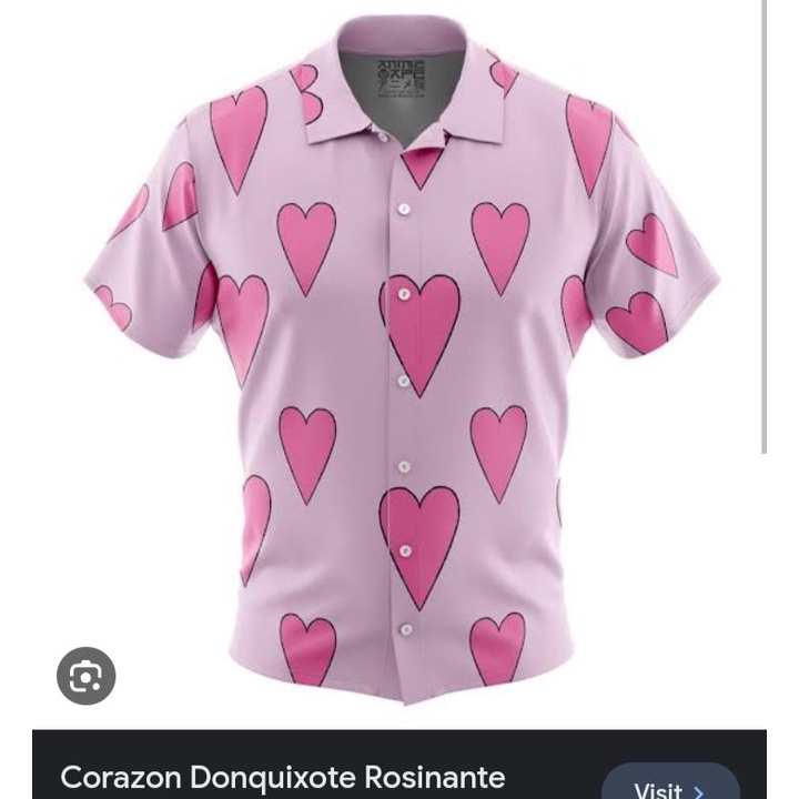 Corazon Donquixote Rosinante 一件動漫夏威夷襯衫