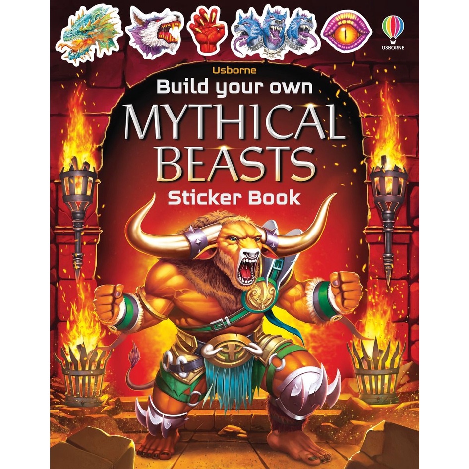 Build Your Own Mythical Beasts (sticker book)/Simon Tudhope【三民網路書店】