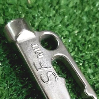 【手牽手露營生活館】SF 20CM / 27CM / 33CM不鏽鋼營釘