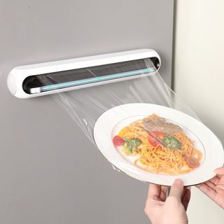 保鮮膜切割器磁吸式冰箱專用神器錫紙收納家用廚房食品級經濟裝pe