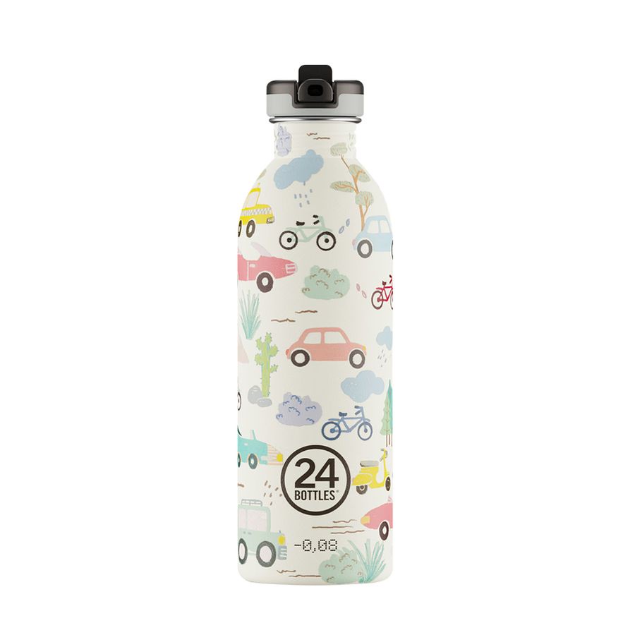 24Bottles 輕量吸嘴冷水瓶/ 500ml/ 車車大縱走 eslite誠品