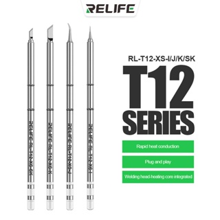 Relife T12-XS-I/J/SK/K 烙鐵頭適用於 Hakko FX951 STC 和 STM32 OLED 焊
