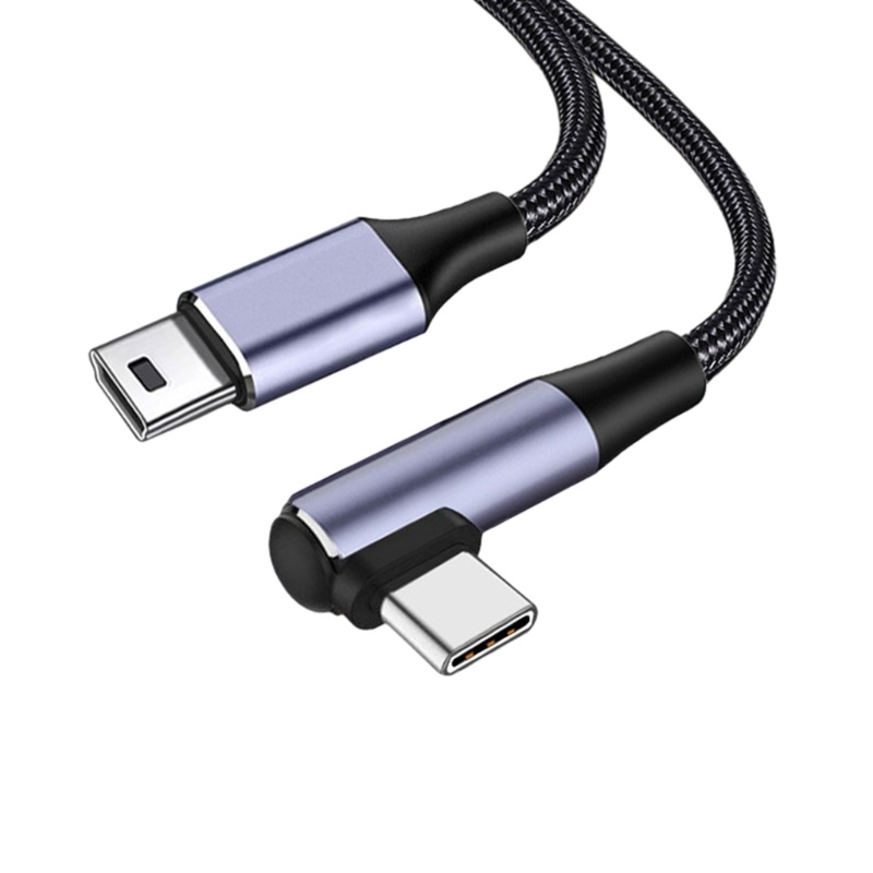Blg USB C 到 Mini USB 適配器電纜 3 3 英尺 C 型到 Mini USB 轉換連接器支持 DVR