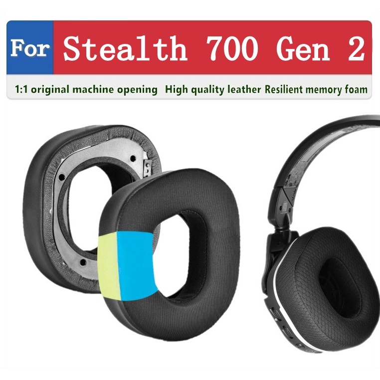 開發票適用於 Turtle Beach Stealth 700 Gen 2 耳機套 耳罩 頭戴式耳機保護套 頭梁墊