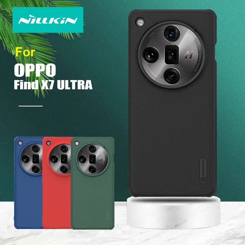 適用於 OPPO Find X7 Ultra 手機殼 NILLKIN Super Frosted PC + TPU 保護