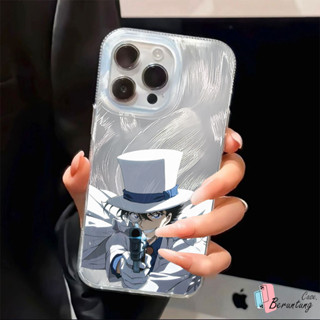 IPhone 6 7 X XR XS MAX Plus Bling 卡通時尚藝術可愛帥氣名偵探柯南手機殼