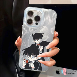 IPhone 6 7 X XR XS MAX Plus Bling 卡通時尚藝術名偵探柯南手機殼