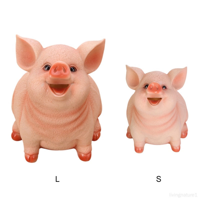 十二生肖小豬豬存錢罐 儲蓄罐 錢箱 卡通豬玩具 豬年禮物 蛋糕擺件