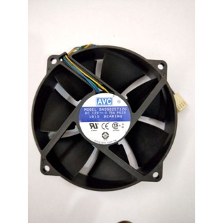 現貨 AVC 9025 9CM 12V 0.7A電腦CPU機箱大風量PWM溫控風扇DA09025T12U