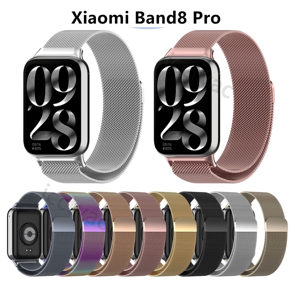 XIAOMI 適用於 Miband8 pro 配件的小米手環 8 pro 錶帶磁性替換手鍊