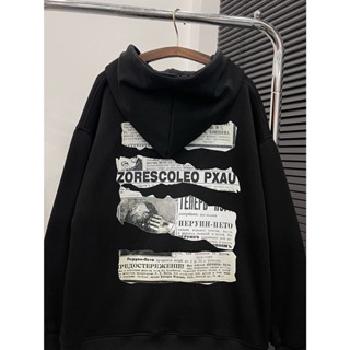 現貨！當天出 美式復古帽t純棉連帽大學t高品質重磅帽踢oversize寬鬆連帽衛衣加絨加厚百搭新款上衣外套秋冬季棉質帽T