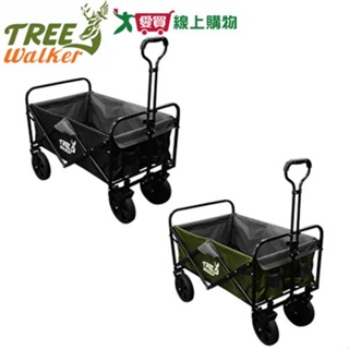 TreeWalker 多用途露營手拉推車 快速摺疊方便攜帶 四輪推車【愛買】