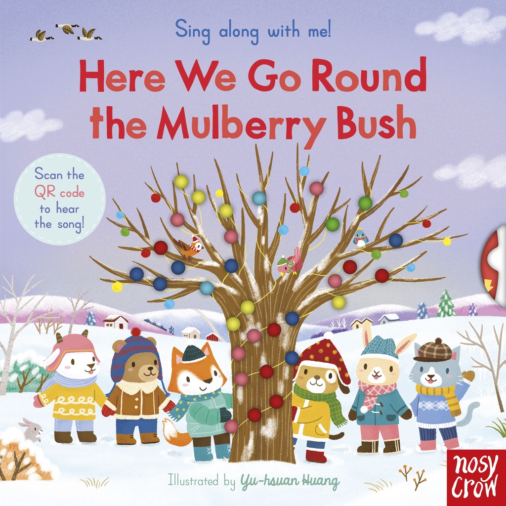 Sing Along With Me! Here We Go Round the Mulberry Bush (硬頁推拉書)(附音檔QRcode)(硬頁書)/Yu-hsuan Huang【三民網路書店】