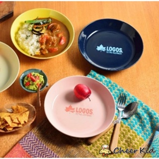 【日本熱賣】LOGOS 糖果色系餐盤 盤子 圓盤 廚房餐盤 家用餐盤 陶瓷盤 瓷器 戶外品牌 露營餐盤 盤 圓盤 陶瓷