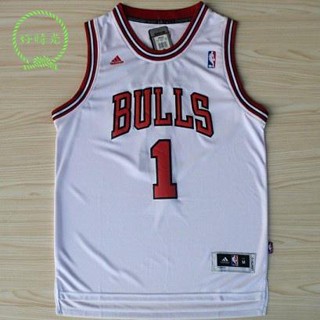 🌟限時下殺🌟 4種款式A球衣 芝加哥 公牛隊 BULLS 1號 羅斯 ROSE 羅斯球衣 白色 和其他顏色 籃球衣