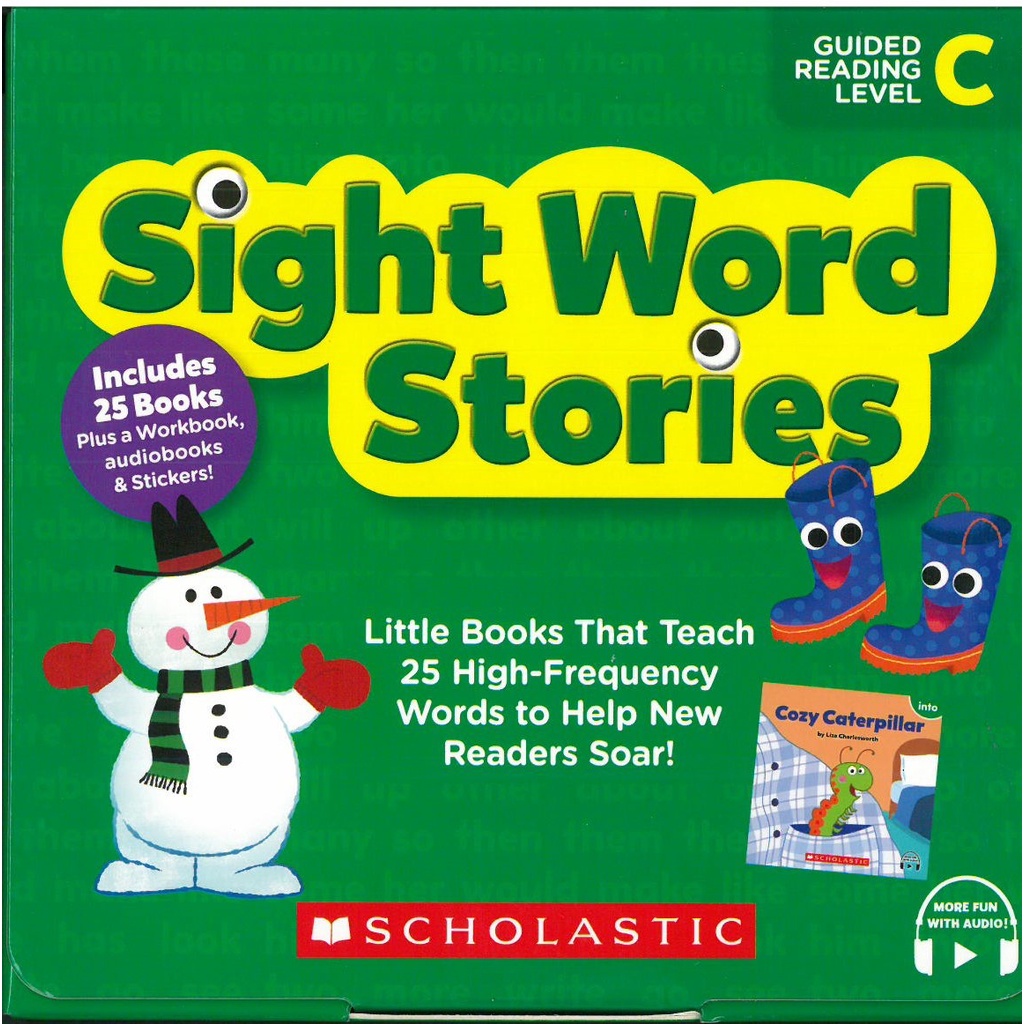 Sight Word Stories Level C (25本小書+Storyplus)(有聲書)/Liza Charlesworth【禮筑外文書店】