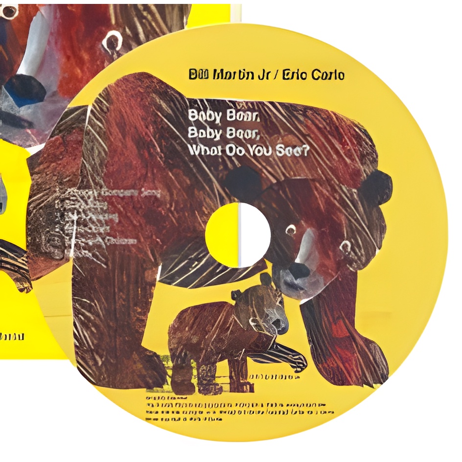 Baby Bear, Baby Bear, What Do You see? (1CD only)(韓國JY Books版)(有聲書)/Eric Carle【禮筑外文書店】