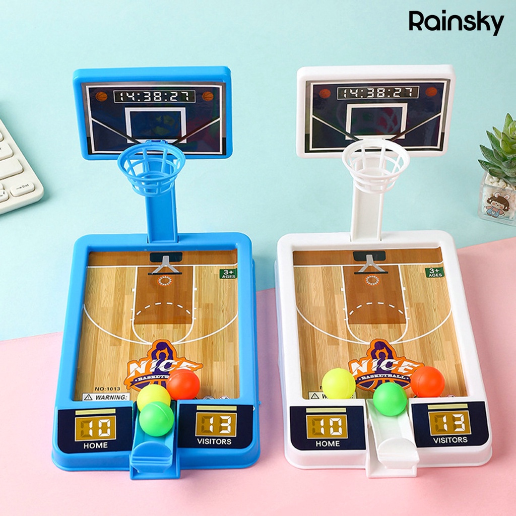 [寶貝玩具]桌面投籃遊戲機迷你籃球架投籃機親子互動兒童室內休閒益智玩具（頻道）