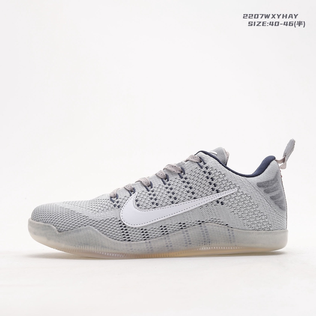 現貨公司級！Kobe 11 Elite Low Pale Horse 科比11代 低幫  藍灰緩震 休閒運動鞋 實戰訓練