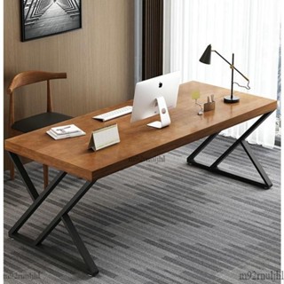 實木書桌電腦桌台式卧室家用簡約現代桌子雙人寫字桌工作台辦公桌書桌 電腦桌 桌子 學習桌 寫字桌 家用書桌
