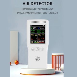 Ks 9 合 1 空氣質量監測器室內室外 PM2 5 PM10 PM10 HCHO 檢測器