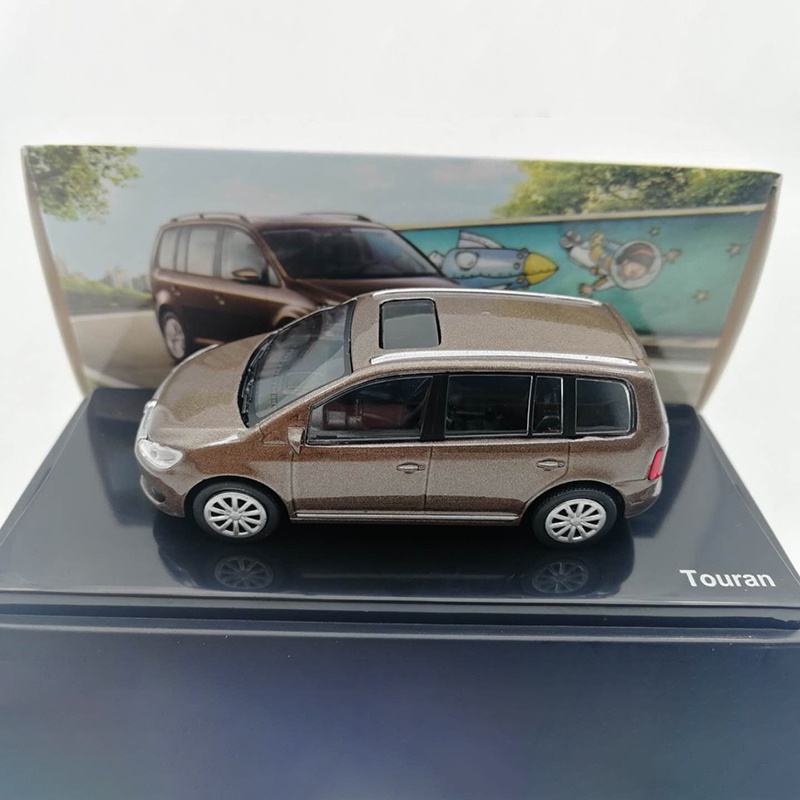 壓鑄合金 1:64 比例 30 週年 Touran 汽車模型成人經典收藏禮品展示紀念品