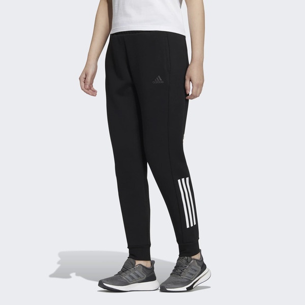 Adidas CNY Pant Knit HC2791 女 長褲 亞洲版 運動 訓練 健身 休閒 棉質 舒適 黑