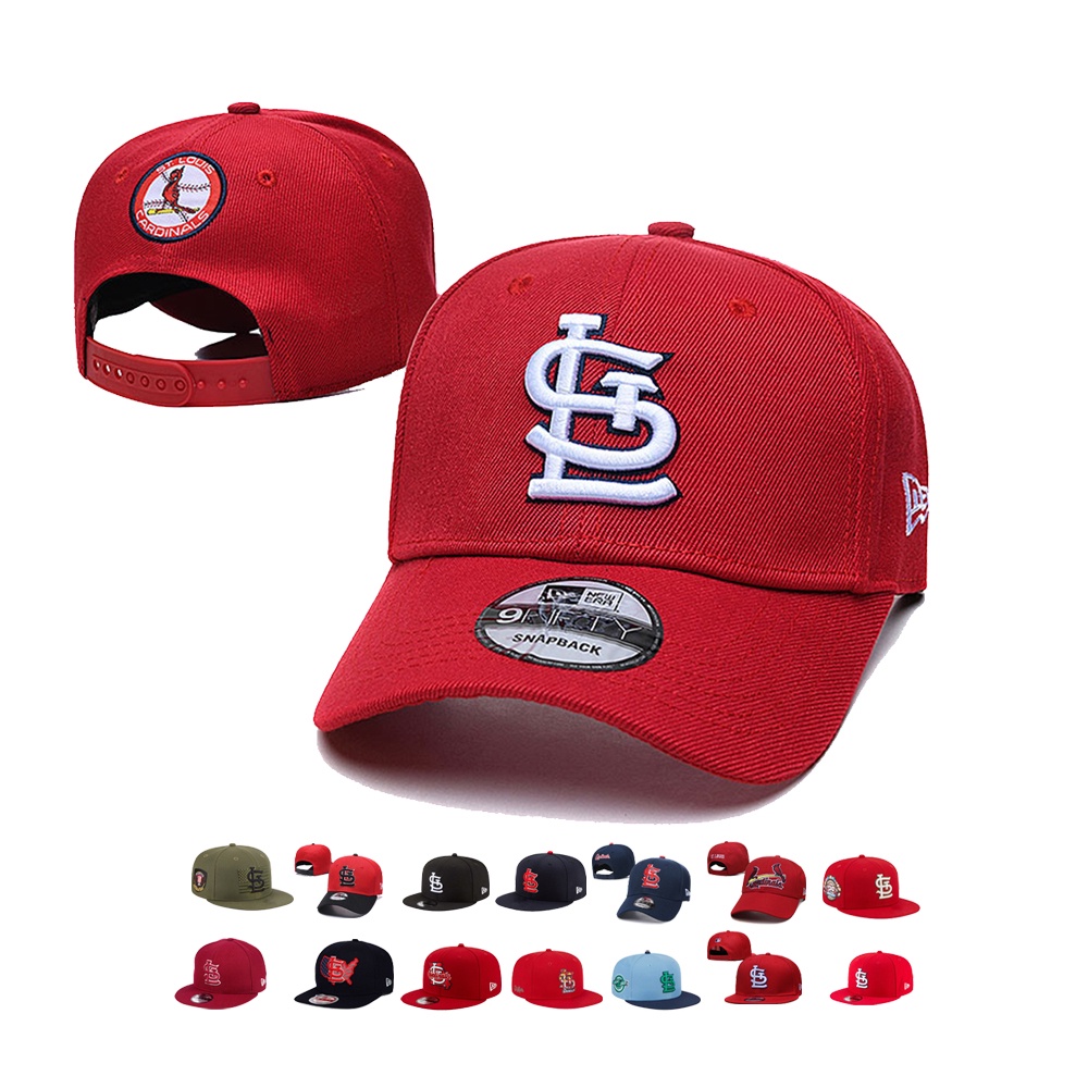 MLB 聖路易紅雀 St. Louis Cardinals 棒球帽 男女適用 嘻哈帽 滑板帽 防晒帽 配飾潮帽