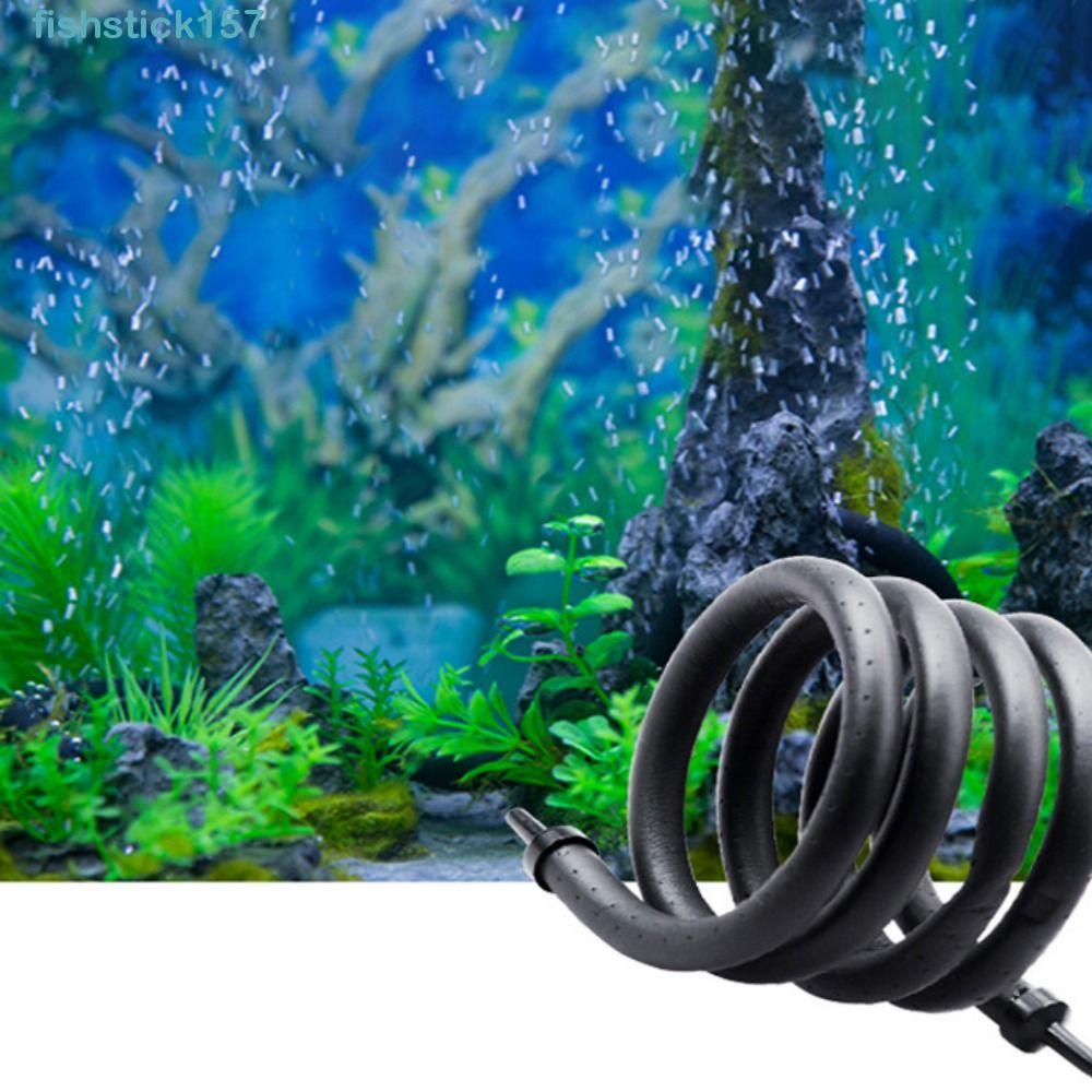 157FISHSTICK魚缸泡泡吧,靈活橡膠氧氣擴散管,20厘米-120厘米單/雙頭軟魚缸空氣石泡泡: