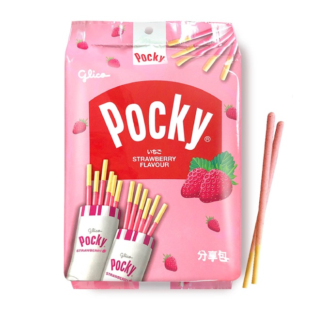 Pocky百奇 草莓棒分享包