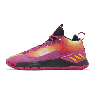 adidas 籃球鞋 D Rose Son Of Chi II 桃紫 紅 黃 愛迪達 男鞋 【ACS】 HP9904