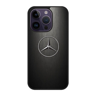 Mercedes Benz Logo 2 手機殼防摔保護套 TPU 適用於 IPhone XR XS 13 14 15