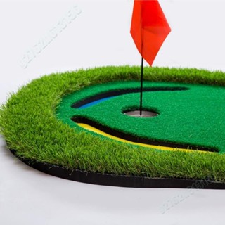 開立開票✨室內外高爾夫 果嶺推桿練習器 Golf球道 練習毯套裝 大腳丫果嶺 雙洞室內推桿練習器 室內高爾夫練習室內果嶺