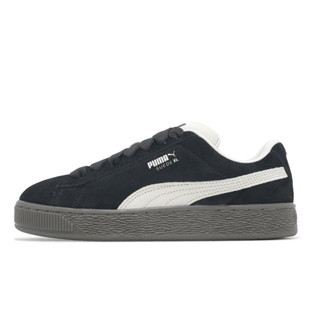 Puma 休閒鞋 Suede XL Quiet Lux Wns 女鞋 黑 白 膠底 復古 [ACS] 40125102
