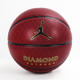 Nike Jordan Diamond Outdoor 籃球 7號 喬丹 控制力 室外 紅棕 [FB2299-891]