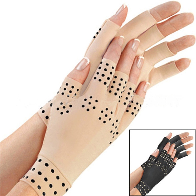 磁性抗關節炎健康加壓治療手套類風濕手部疼痛緩解手腕支撐矯正器手部按摩器