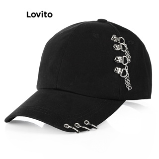 Lovito 女士優雅素色基本款帽子 LFA05062 (白色/粉色/黑色)