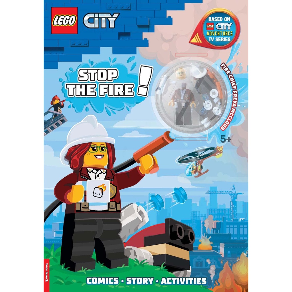 LEGO® CITY: Stop the Fire! (with Fire Chief minifigure)/AMEET【禮筑外文書店】