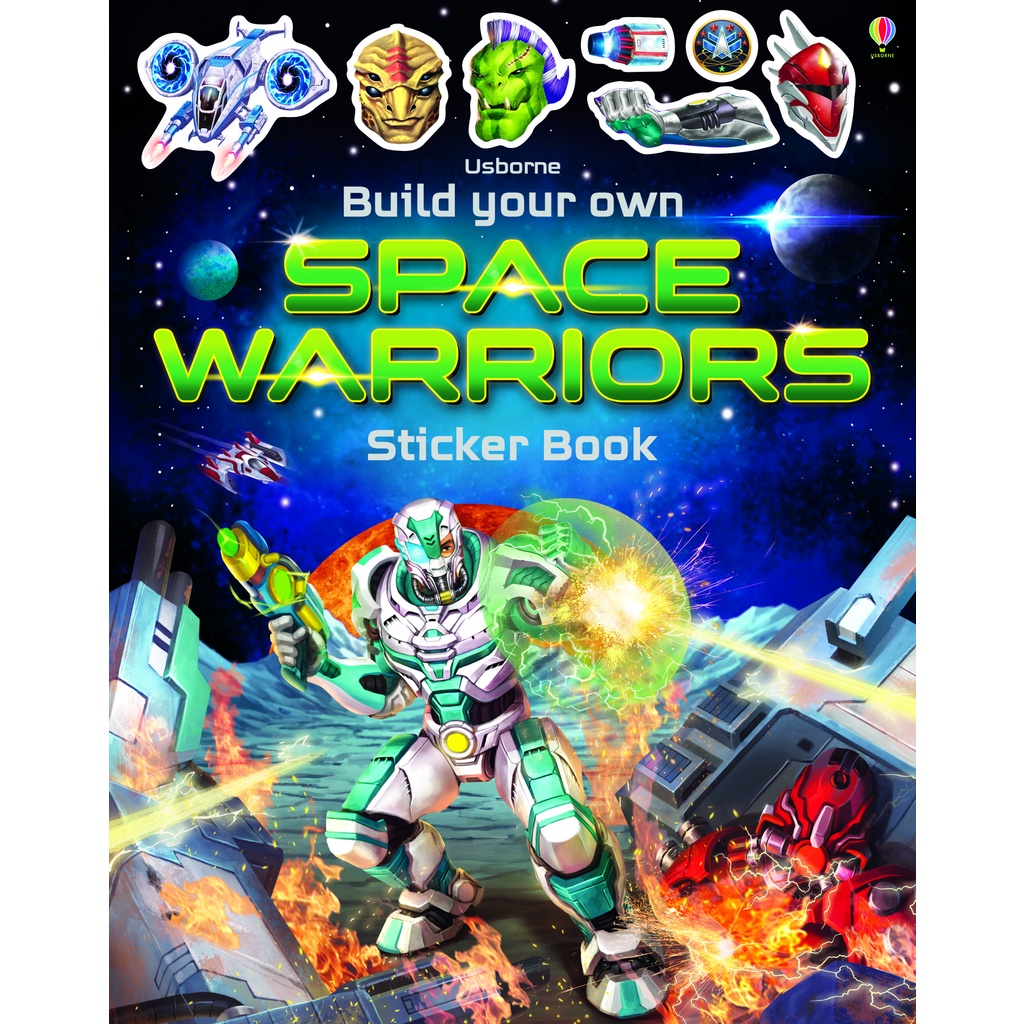 Build Your Own Space Warriors Sticker Book/Simon Tudhope【三民網路書店】