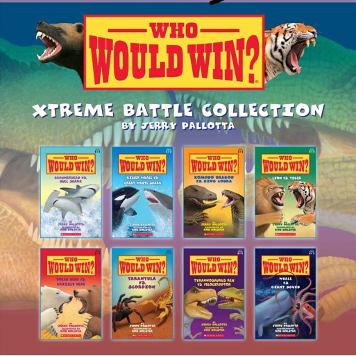 Who Would Win?: Xtreme Battle Collection (With Storyplus)(共8本)(有聲書)/Jerry Pallotta【禮筑外文書店】