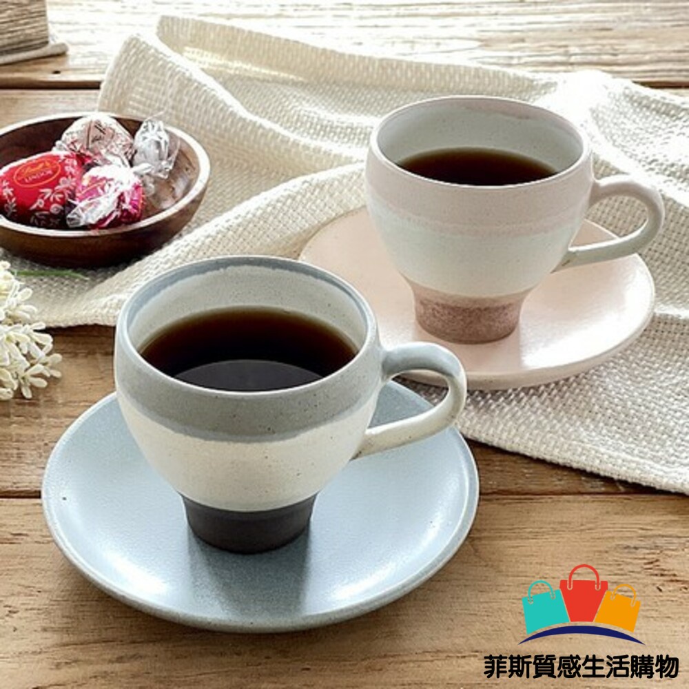 【日本熱賣】日本製美濃燒歐式杯碟組 莫蘭迪色 咖啡杯 馬克杯 碟子 小盤 下午茶 質感餐具 餐具 餐廳 咖啡廳日本製