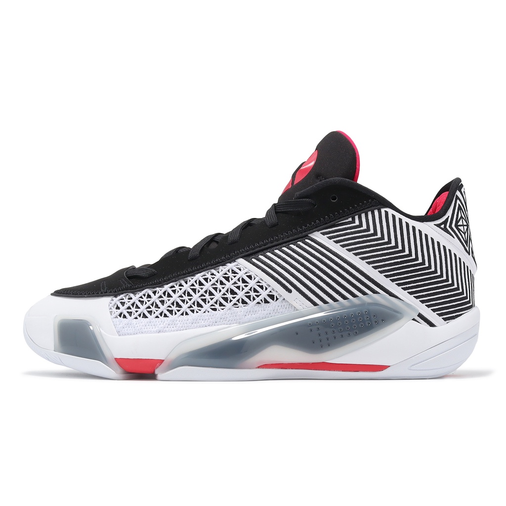 Nike Air Jordan XXXVIII Low PF 38 白 黑紅 籃球鞋 男鞋 低筒 FD2325-101