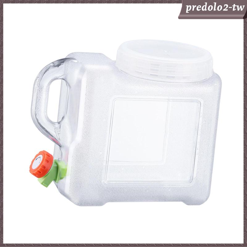[PredoloffTW] 儲水桶 3L 透明水壺儲水架儲水箱,用於緊急戶外洗碗